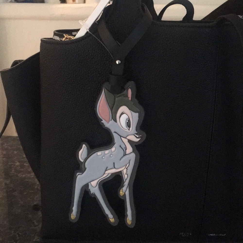 Givenchy Bambi leather bag charm brand new